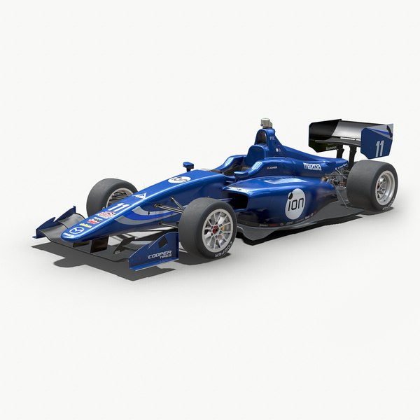 modelo 3d Dallara Rueda Abierta Mazda Racing Car 2015 PBR - TurboSquid ...