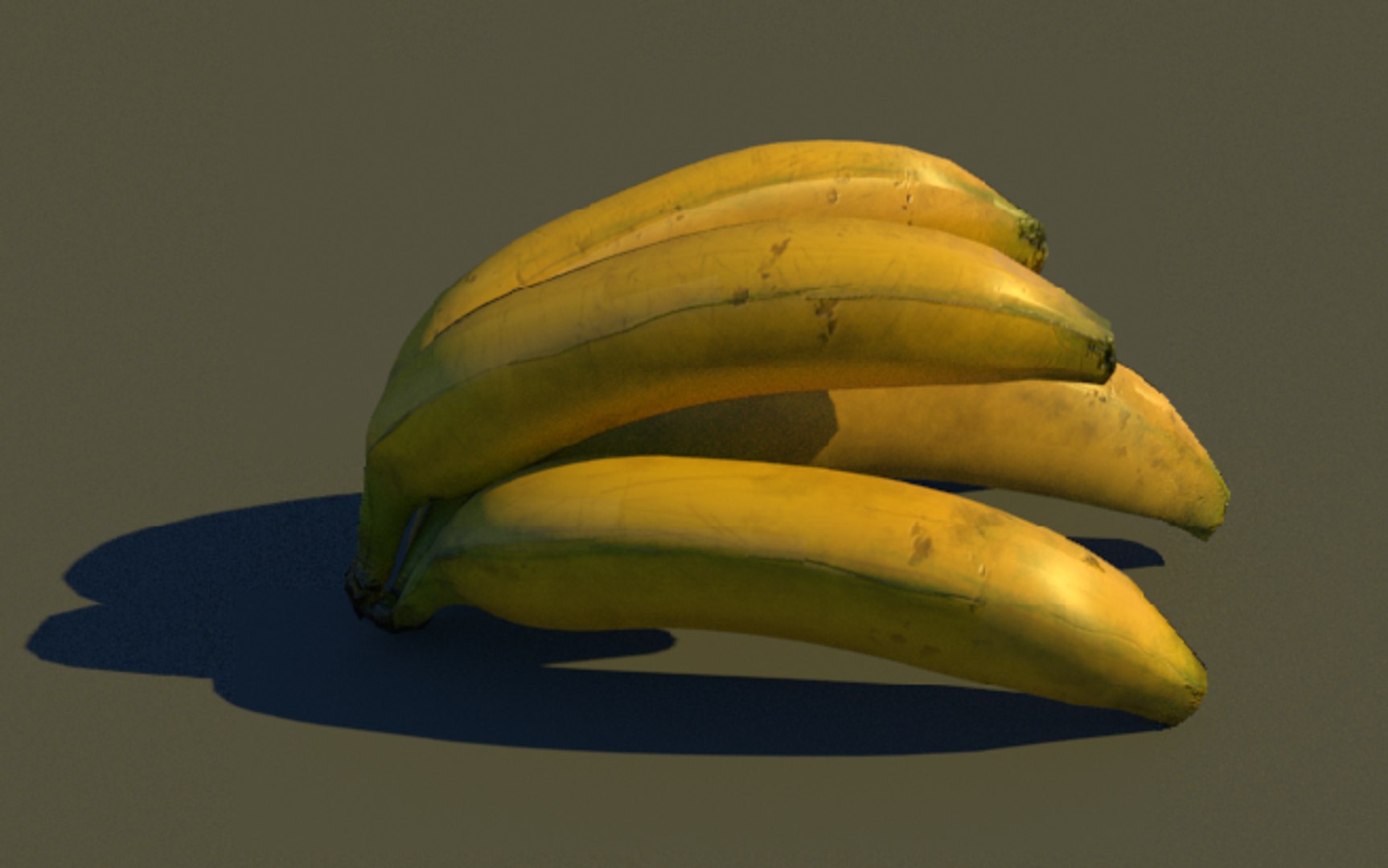 3D Banana Model TurboSquid 1560969