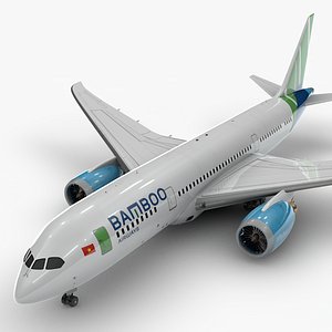 3D 787 dreamliner bamboo airways