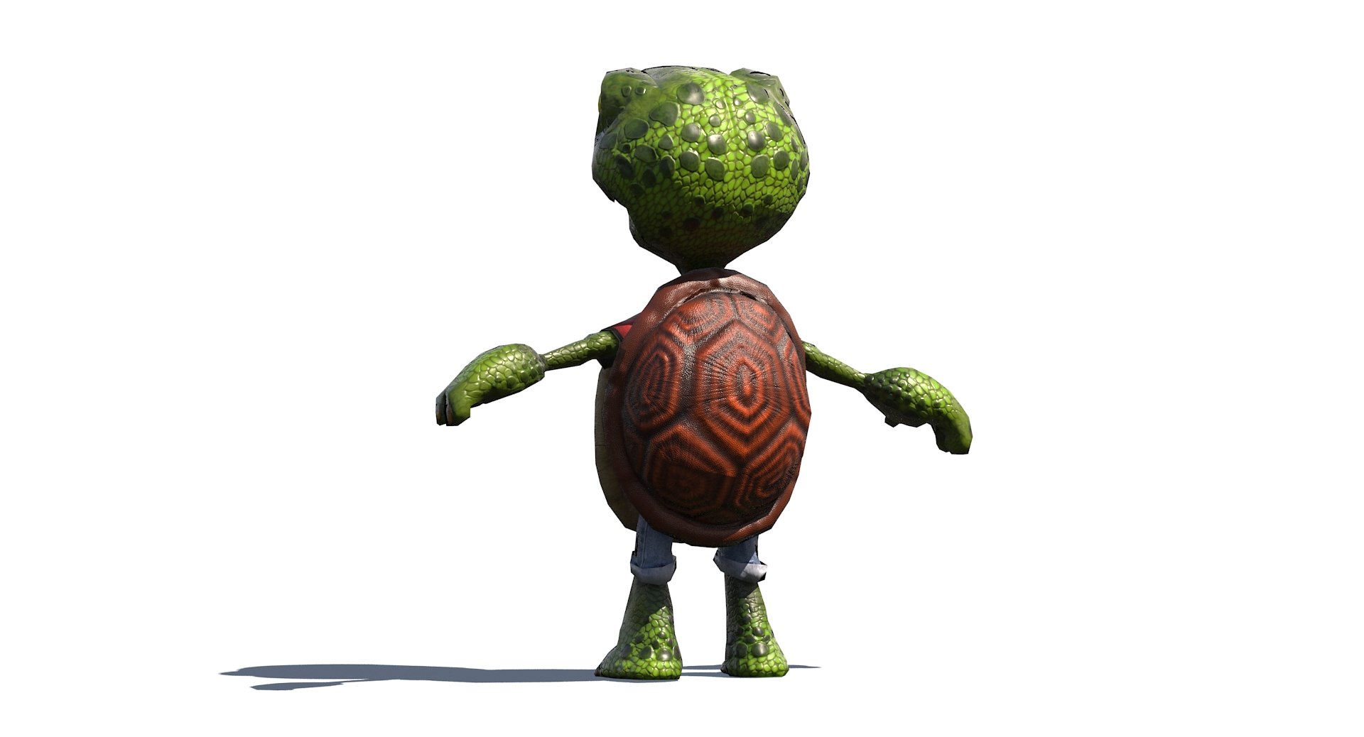 Cartoon Turtle Riged Model - TurboSquid 1321619