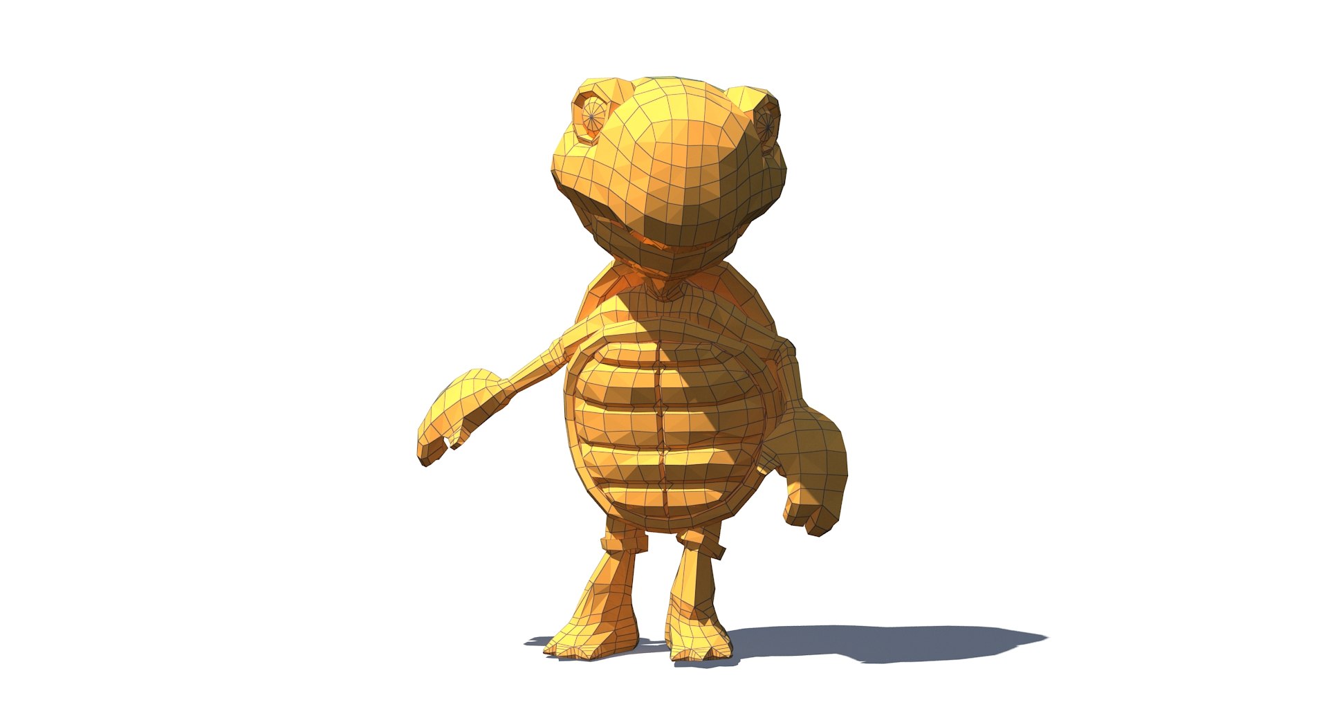 Cartoon Turtle Riged Model - TurboSquid 1321619