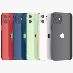 3D iphone 12 color glass