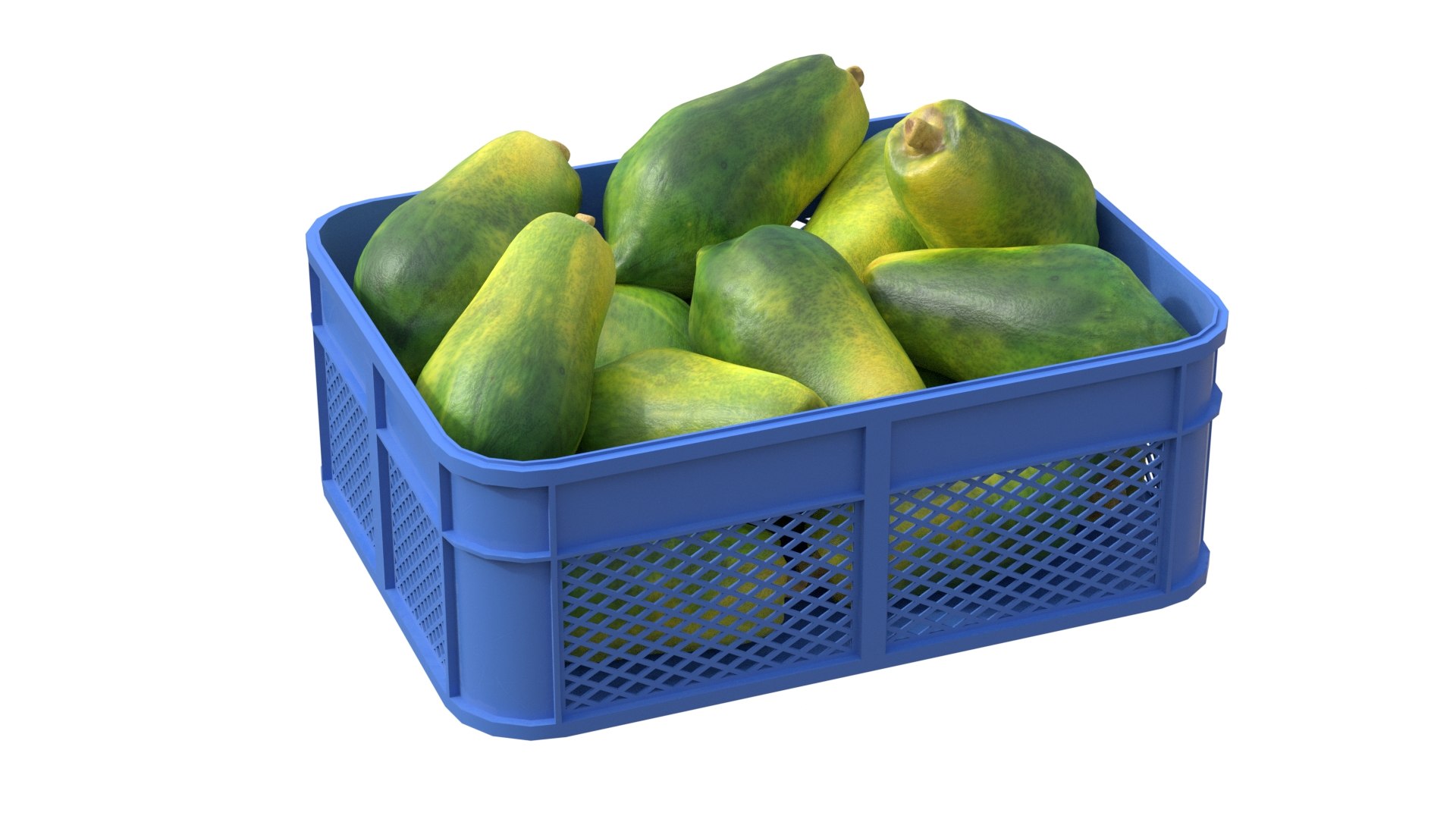 3D model Fruits Plastic Crate Collection https://p.turbosquid.com/ts-thumb/M5/oLQywv/9D/papayaplasticcrate/jpg/1785215681/1920x1080/fit_q87/8344bf20147469e32a0787eb6fc8dc53c4655743/papayaplasticcrate.jpg