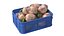 Coleção de caixas de plástico para frutas