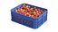 Coleção de caixas de plástico para frutas