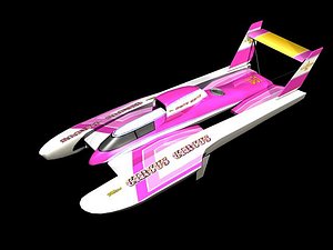 1993 u-31 miss circus 3d model