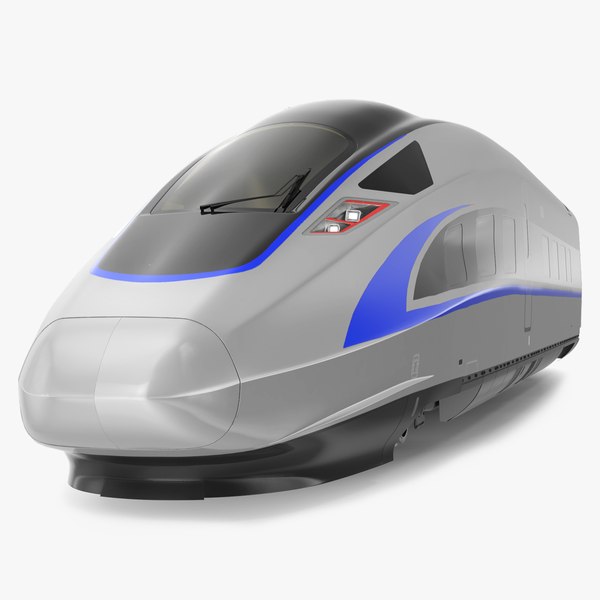 highspeedbullettrainlocomotivetailvray3d