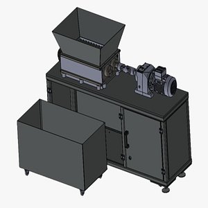 Shredder Metal model