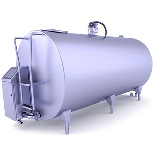 Bulk Milk Tank 8 3D model