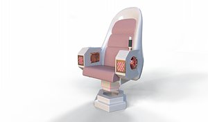 3D Sci Fi Chair