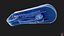 3D scifi hibernation pod - model