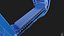 3D scifi hibernation pod - model