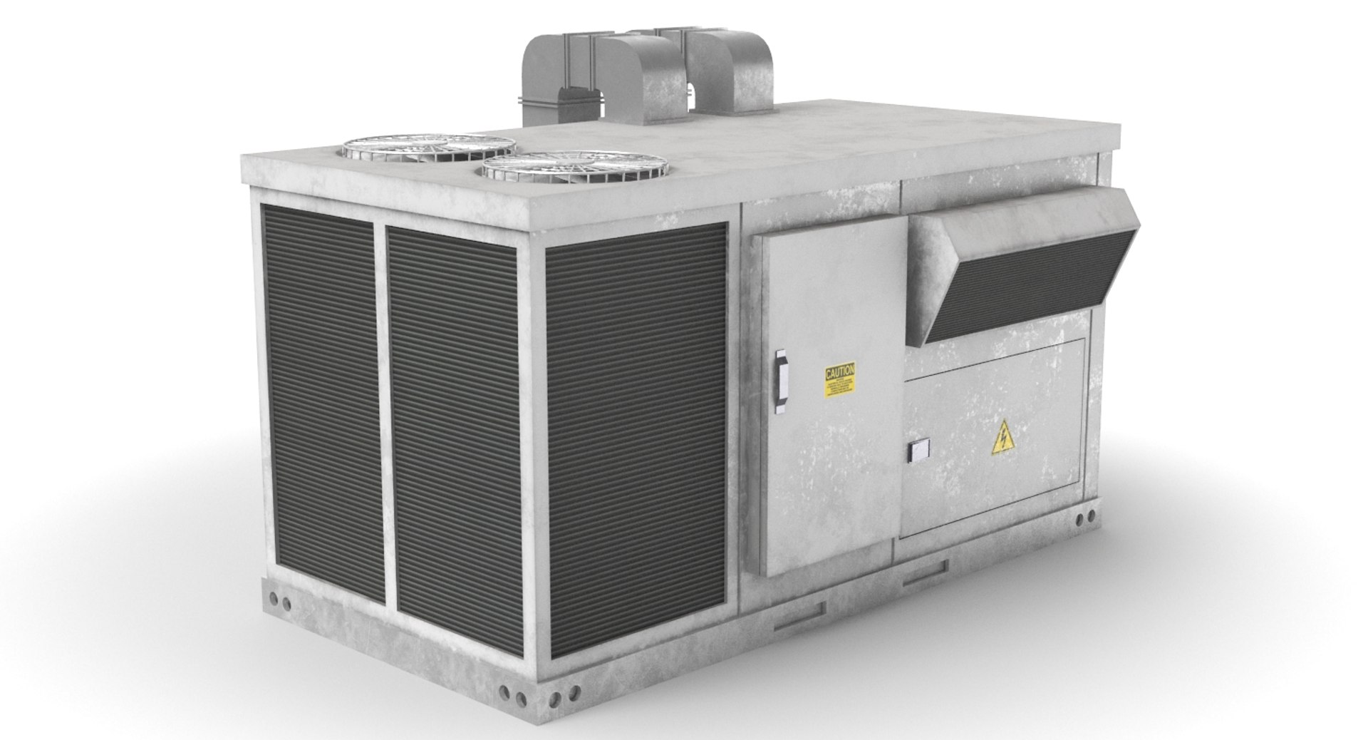 3D Ac Roof Unit - TurboSquid 1403865