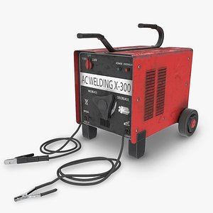 New red painted weld machine industrial tool nanite ready da1