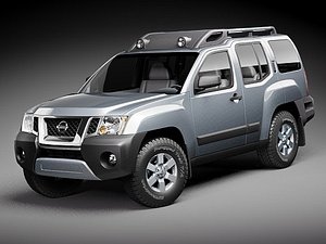 3d nissan xterra 2009 suv model