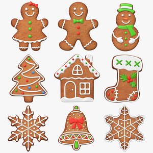 Gingerbread Cookie Set