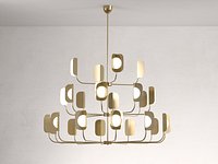 Leaf 24 Chandelier
