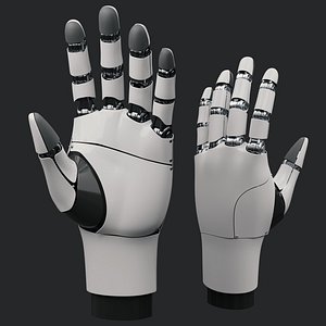 3D robot mechanical hand
