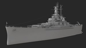 Military Ship USS Battleship