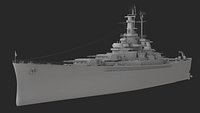 Military Ship USS Battleship