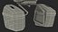 Pair Side Luggage Case Satteltaschen