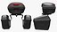 Pair Side Luggage Case Satteltaschen