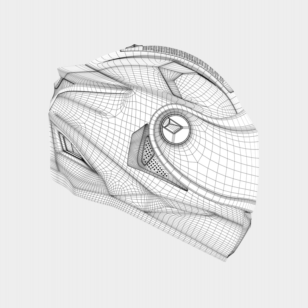 3D model Steelbird Helmet TurboSquid 2167791
