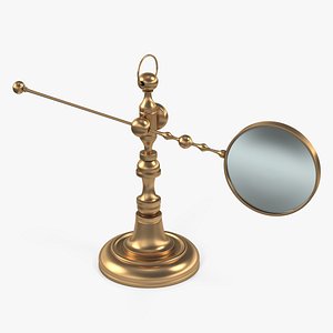 Antique Magnifying Glass on Holder
