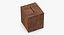 classic ballot box 3d model