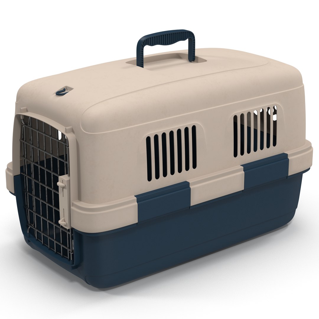 Small Pet Carrier 3D Model 3D model preview