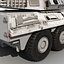 wheeled tank destroyer b1 3d model