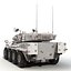 wheeled tank destroyer b1 3d model