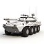wheeled tank destroyer b1 3d model