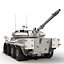 wheeled tank destroyer b1 3d model