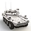 wheeled tank destroyer b1 3d model