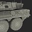 wheeled tank destroyer b1 3d model