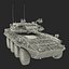wheeled tank destroyer b1 3d model