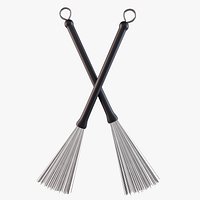 brush drumsticks