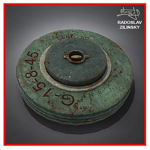 Land MINE - weapon explosive.