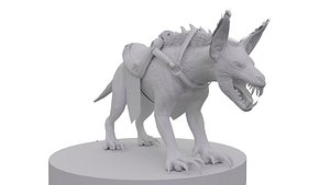 3D wolves 3D print model