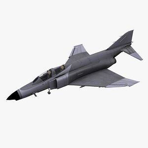 F-4 Phantom Low-poly