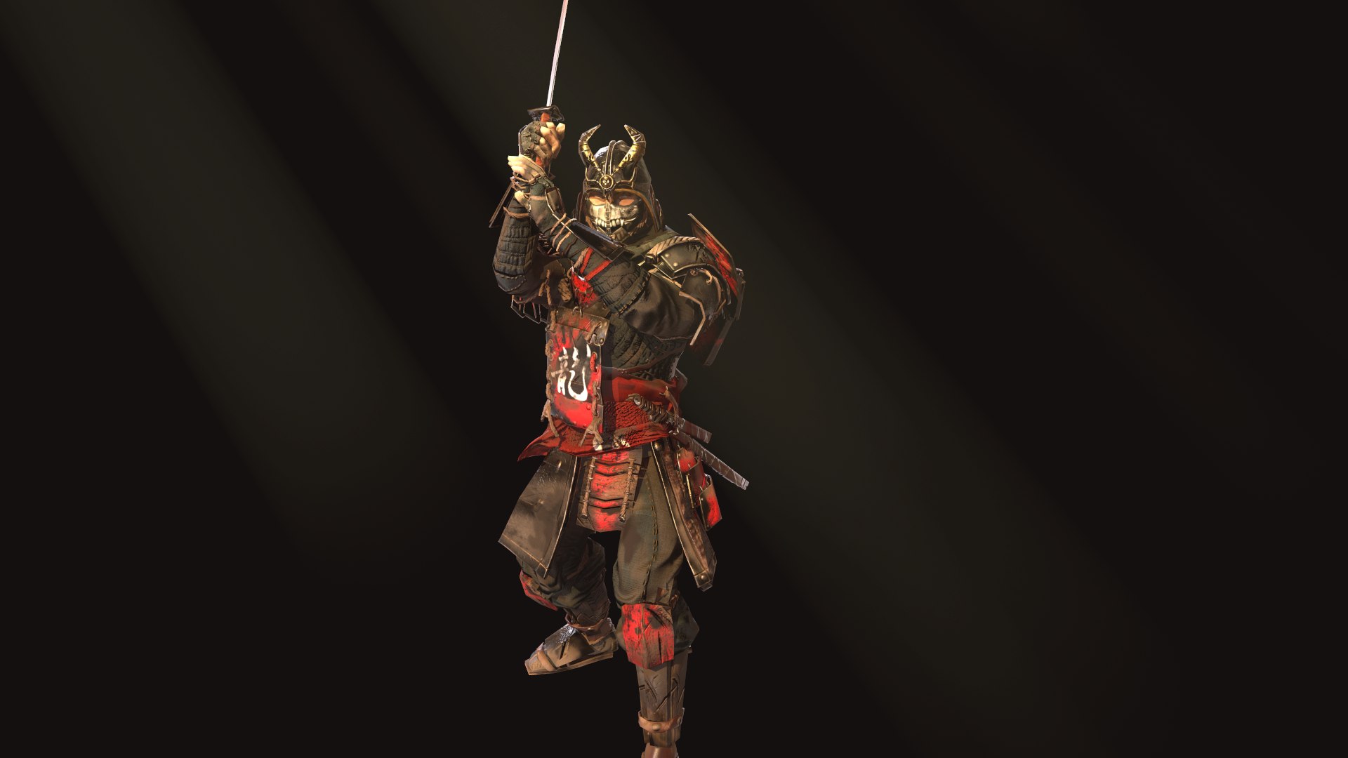 3D samurai rigged character - TurboSquid 1218770