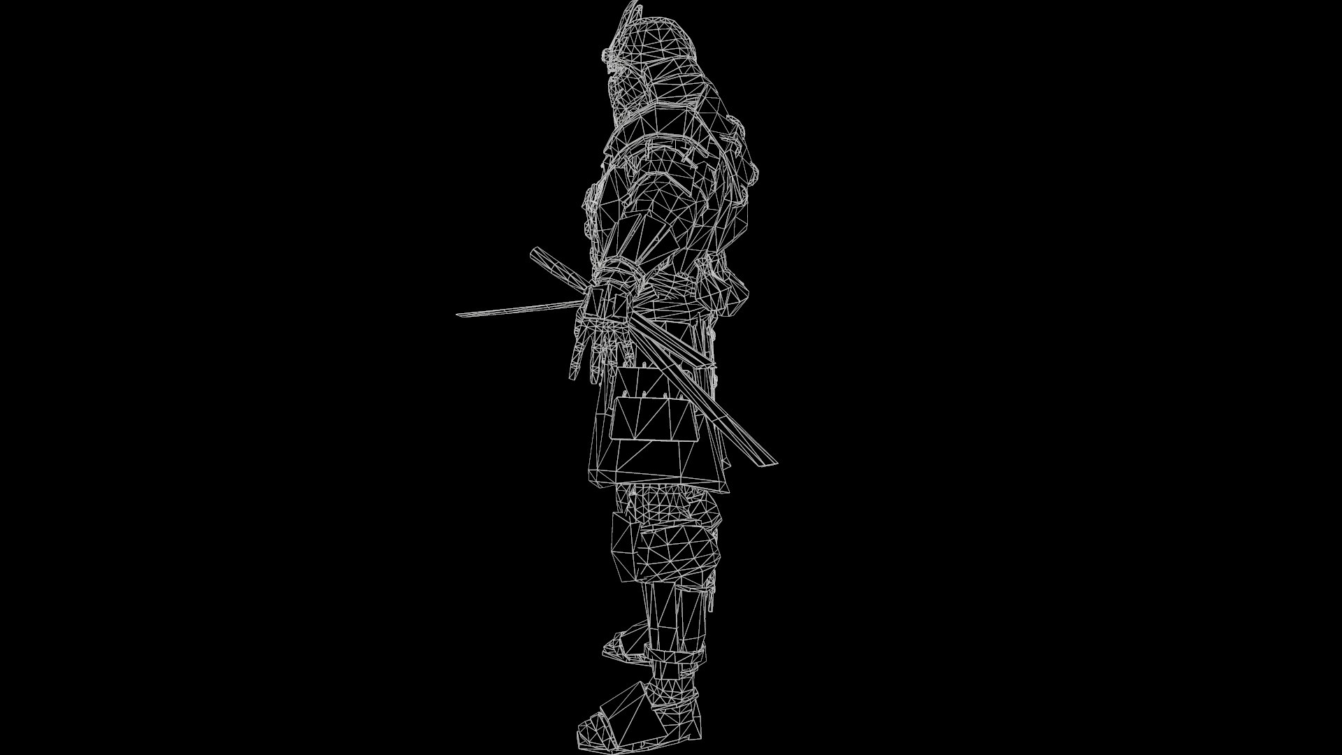3D Samurai Rigged Character - TurboSquid 1218770