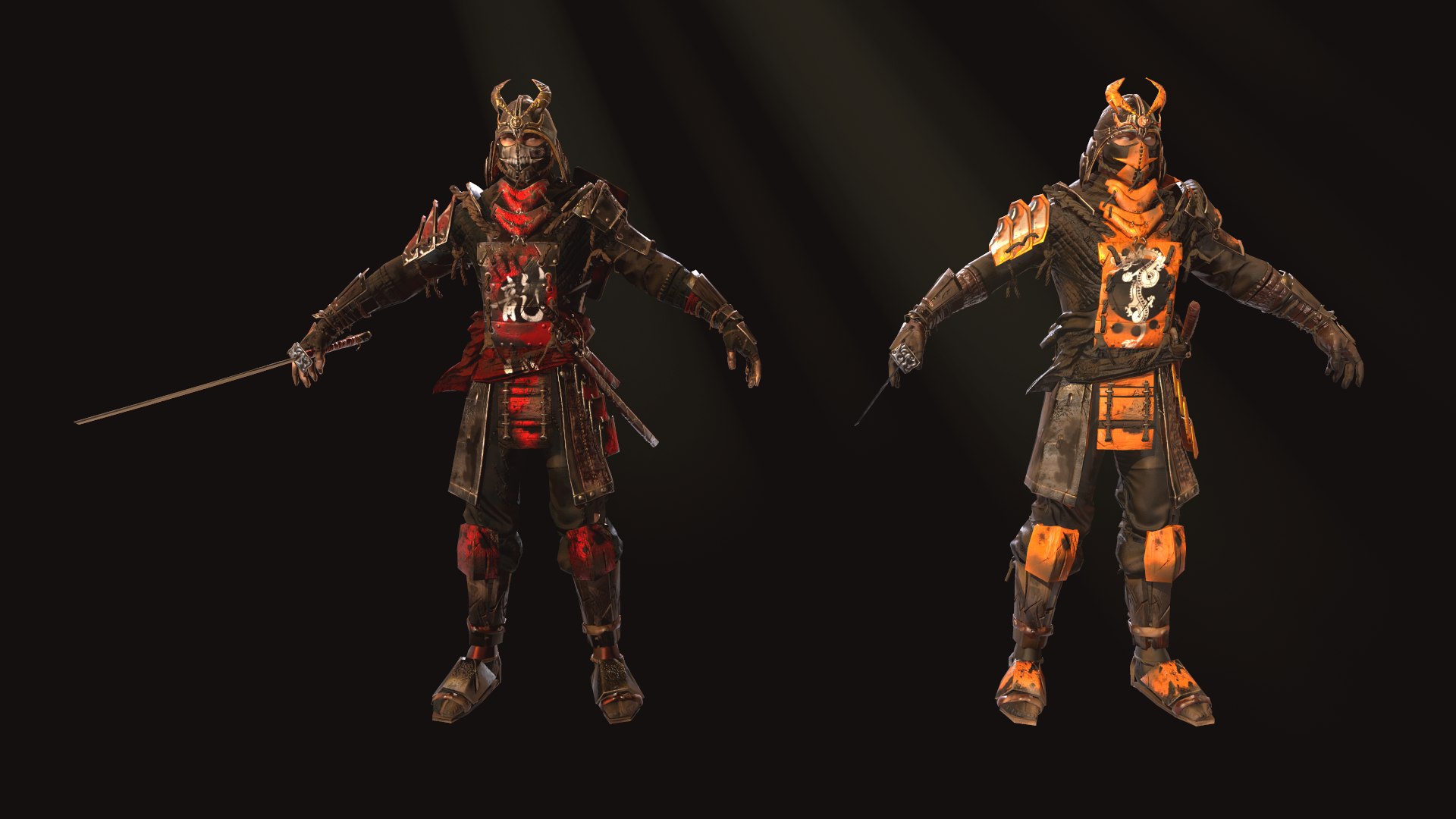 3D Samurai Rigged Character - TurboSquid 1218770