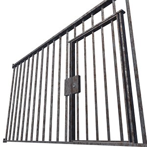 Reja carcelaria - Ready For Games-Animations 3D model