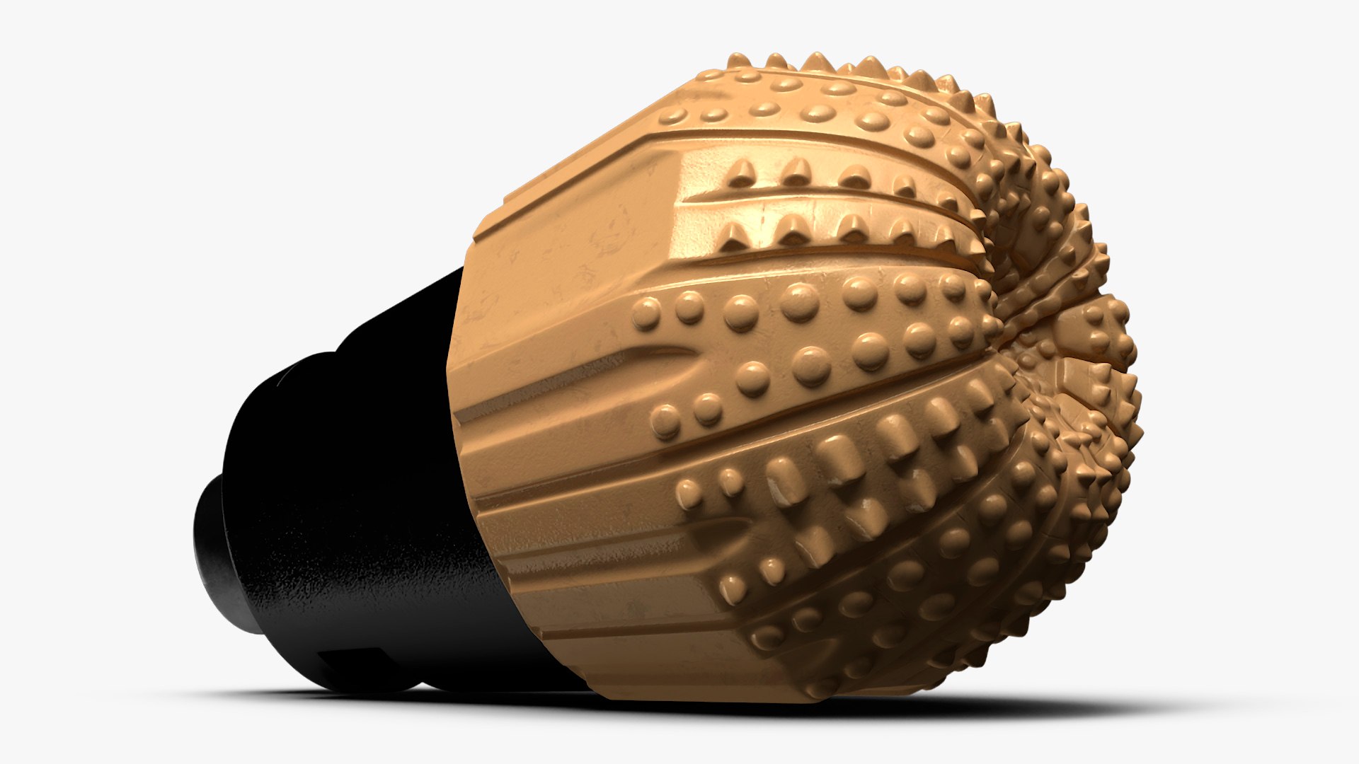 3D Drilling Rig Bit Diamond Gold Model - TurboSquid 2277695