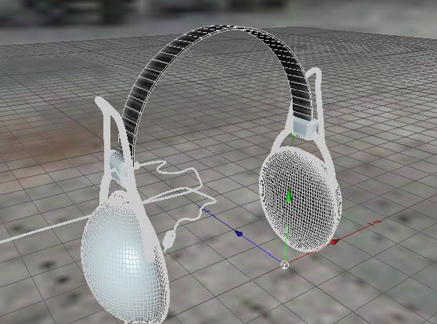 Headset 3d Model