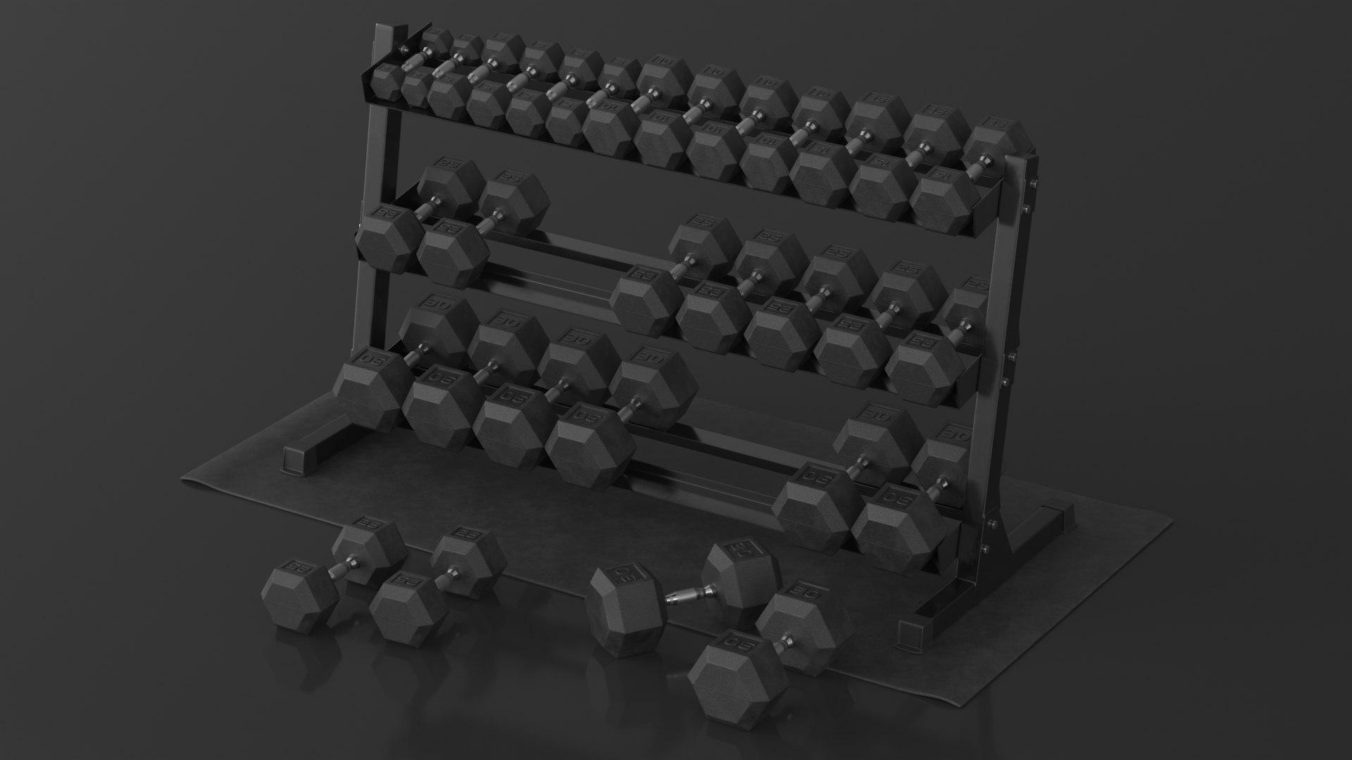 GYM Dumbbell Storage Rack 3D model https://p.turbosquid.com/ts-thumb/M7/BSYRvL/La/gym_dumbbell_storage_rack_005/jpg/1746140317/1920x1080/fit_q87/a4f30cb6871077375110a9c8cbf6d30701acce7c/gym_dumbbell_storage_rack_005.jpg