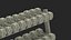 GYM Dumbbell Storage Rack
