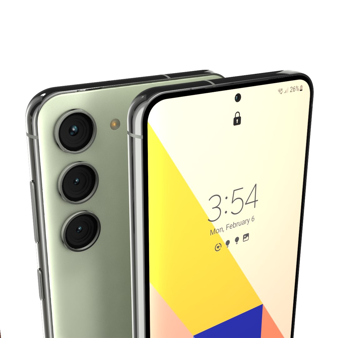Samsung Galaxy S23 Plus Full Colors 3D Model - TurboSquid 2060737